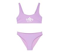 Roxy Solid Active Set - Zweiteiliges Bralette-Bikini-Set - Mädchen 6-16 - 16 - Lila.