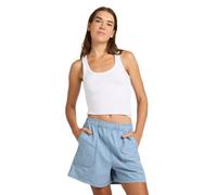 Roxy Stay Wavy Mid - Denim-Shorts - Frauen - XL - Weiss.