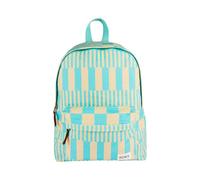 Roxy Sugar Baby-Rucksack, Reisen, Urlaub, Arbeit, Alltag, 16 l Fassungsvermögen, Kariertes Türkis, Einheitsgröße, Sugar Baby-Rucksack, Reisen, Urlaub, Alltag, 14 l Fassungsvermögen, gepolsterte Träger