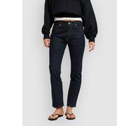 Slim-fit-Jeans ROXY "Summer Skin", Damen, Gr. 42, blau (deep sea), Obermaterial: 99% Baumwolle, 1% Elasthan., Jeans Slim-fit-Jeans (61186912-42) deep sea