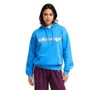 Hoodie ROXY "Surf Stoked Brushed", Damen, Gr. XS, blau (super sonic), Obermaterial: 60% Baumwolle, 40% Polyester., Sweatshirts Hoodie (44636854-XS) super sonic