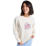 Sweatshirt ROXY "Surf Stoked Brushed", Damen, Gr. XL, parchment, 60% Baumwolle, 40% Polyester, Sweatshirts (90241443-XL) parchment