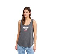 Tanktop ROXY "Surfclassic", Damen, Gr. XS, grau (anthrazit), Obermaterial: 65% Polyester, 35% Viskose., Tops Tanktop (31728022-XS) anthrazit