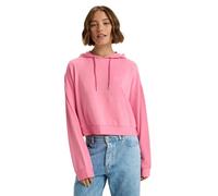 Kapuzensweatshirt ROXY "Surfing By Daylight", Damen, Gr. S, pink (pink cosmos), 68% Viskose, 29% Polyester, 3% Elasthan, Langarm, Sweatshirts (59660830-S) pink cosmos