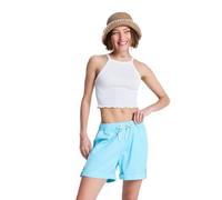 Bermudas ROXY "Sweetest Day", Damen, Gr. XS, tanager turquoise, Obermaterial: 55% Lyocell, 45% Walkfrottier;, Hosen Bermudas (66171722-XS) tanager turquoise