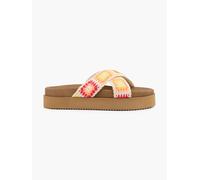 ROXY Syenna Hi 1 Tieffuß Pantolette Beige, Damen, Größe: 37, Material: Textil