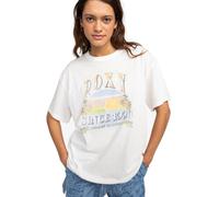 Roxy Dreamers - T-Shirt mit übergroßem Loose Fit für Frauen Weiß