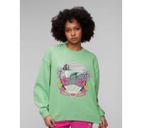 Roxy Take Your Place Damen-sweatshirt Erjft04813-ghw0 Print;Grün XS