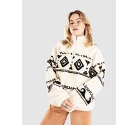 Roxy Treasure Soul Half-Zip Fleece Pullover egret Damen Gr. XS