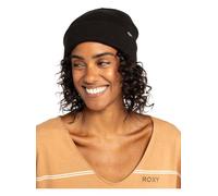 Roxy Beanie Tropical Snow – mit Krempe – Damen One Size Anthracite