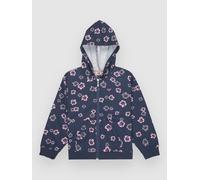 Roxy Twenty Five Miles Brshd Kids Hoodie vintage indigo shes cute Mädchen Gr. T10
