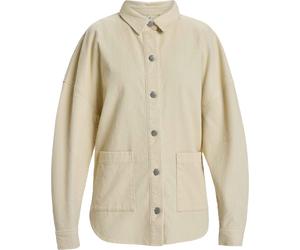 Roxy - Überhemd aus Kordsamt - Kick Back Washed Cord Shirt Parchment für Damen aus Baumwolle - Größe M - Beige Beige M