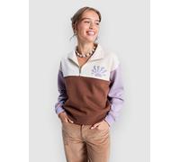 Roxy View Point Block Half-Zip Fleece Pullover tiramisu Damen Gr. M