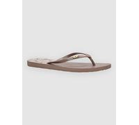 Roxy Viva Printed Sandalen taupe Damen Gr. 9.0