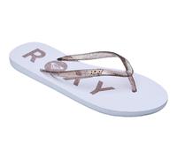 Roxy Sandale Viva Sparkle Damen Weiß (coconut milk) Gr. 39 – Synthetik, Moosgummi-Sohle