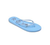 Roxy Zehensandalen Viva Sparkle Damen Blau/Silber Größe 37