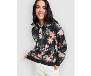 Roxy Vl Feels Right Sweater anthracite paradise fleur Damen Gr. L