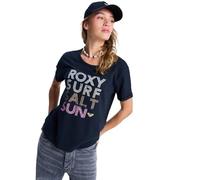 Roxy Vl Oceanwave Regular - Short Sleeve T-Shirt for Women - T-Shirt - Frauen - S - Schwarz.