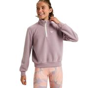Roxy - Sweatshirt mit Kragen mit Reißverschluss - Waves Of Warmth Half Zip Nirvana für Damen - Größe S - Rosa Rosa S