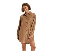 Roxy Wavy Lights - Mini-Hemdblusenkleid aus Cord - Frauen - S - Braun.