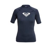 Roxy Whole Hearted - Kurzärmliger Rashguard mit UPF 50 für Frauen Blau