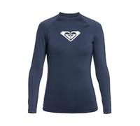Roxy Whole Hearted - Langärmliger Rashguard mit UPF 50 für Frauen Schwarz