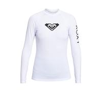 Roxy Whole Hearted - Langärmliger Rashguard mit UPF 50 für Frauen Weiß