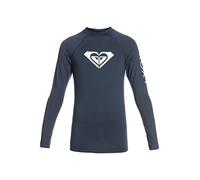 Roxy Whole Hearted - Langärmliger Rashguard mit UPF 50 für Mädchen 8-16 Blau