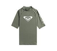 Roxy Wholehearted - Kurzärmliger Rashguard für Mädchen 8-16 Grün