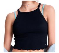 Roxy - Women's As I Am - Top, Gr. XXL, schwarz (Anthracite)