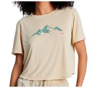 Roxy - Women's Boundless Spirit Tee 3 - T-Shirt, Gr. M, beige (Pebble)