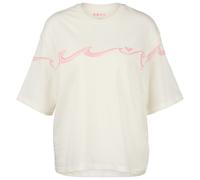Roxy - Women's Hangloose Placed - T-Shirt, Gr. M, weiß (CoconutMilk)