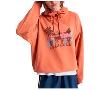 Hoodie ROXY "Lineup Oversized", Damen, Gr. XL, apricot brandy, Obermaterial: 55% Walkfrottier, 25% Walkfrottier, 20% Microfaser;, Sweatshirts Hoodie (84716304-XL) apricot brandy