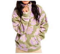 Roxy - Women's Live Out Loud - Fleecepullover, Gr. M, beige (OilGreenHippyShake)
