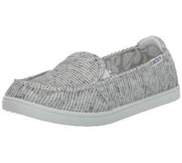 Roxy Women's Minnow VII Loafer Flat, Blue Heather/Navy 241, 9