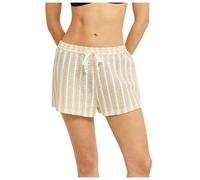 Shorts ROXY "Moana Story", Damen, Gr. S, beige (pebble), Obermaterial: 50% Baumwolle, 50% Polyester., Hosen Shorts (67909128-S) pebble