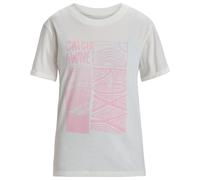 Roxy - Women's Oceanregular Poster - T-Shirt, Gr. XXS, grau (Egret)