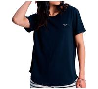 Roxy - Women's Oceanwave Regular Emby - T-Shirt, Gr. M, blau (Anthracite)