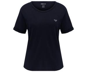 Roxy - Women's Oceanwave Regular Emby - T-Shirt, Gr. XS, blau (Anthracite)