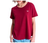 Roxy - Women's Oceanwave Regular Emby - T-Shirt, Gr. XXS, rot (Rhododendron)
