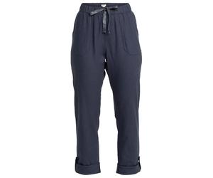 Roxy - Women's On The Seashore Linen Cargo Trousers - Freizeithose, Gr. M, blau (MoodIndigo)