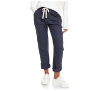 Roxy - Women's On The Seashore Linen Cargo Trousers - Freizeithose, Gr. XL, blau (MoodIndigo)