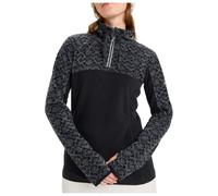 Roxy - Women's Sayna Half Zip - Fleecepullover, Gr. XL, schwarz (TrueBlackRoxygramTonal)