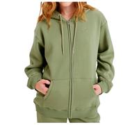 Roxy - Women's Surf Stoked Zipped Brushed - Zip-Hoodie, Gr. S, oliv (OilGreen)