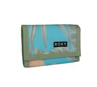 Roxy Women's Wallet | Trifold | Lightweight | Hook and Loop Closure | Retro | Recycled Materials, Small Beach-Ocean Spray, One Size