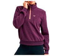Roxy - Women's Waves Of Warmth Half Zip - Fleecepullover, Gr. M, lila (BlackberryWine)