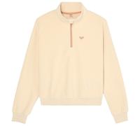 Roxy - Women's Waves Of Warmth Half Zip - Fleecepullover, Gr. XS, beige (Biscotti)