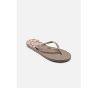 Roxy - Zehensandalen VIVA PRINTED - beige - Größe 41