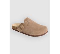 Roxy Zeliah Sin Fur Sandalen taupe Damen Gr. 9.0