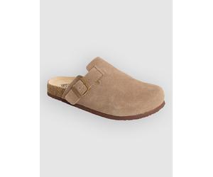 Roxy Zeliah Sin Fur Sandalen taupe Damen Gr. 9.0